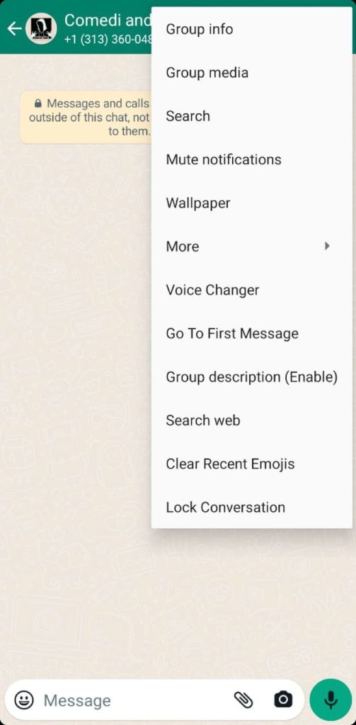 Advanced Messaging Controls